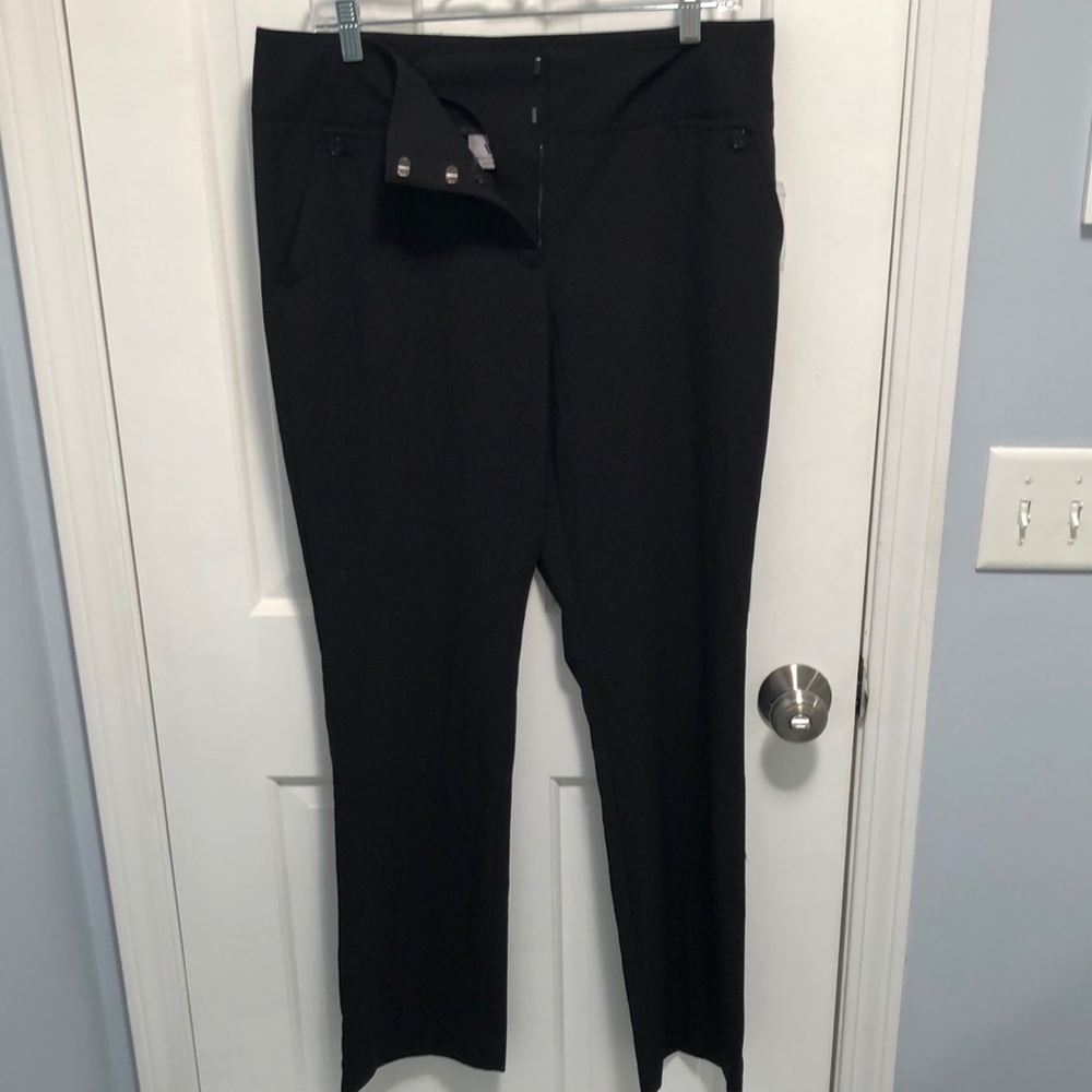 Worthington black modern fit pants size 10